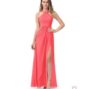 AZAZIE Mellie Dress, Size 4, Watermelon